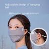 Adjustable Suncreen Mask Anti-UV Ice Silk Mask New Cycling Facemask  Four Seasons