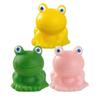 100Pcs Mini Frog Garden Decor Green Frog Figurines Miniature Home Decor Tiny Plastic Frogs Fairy Garden Decor