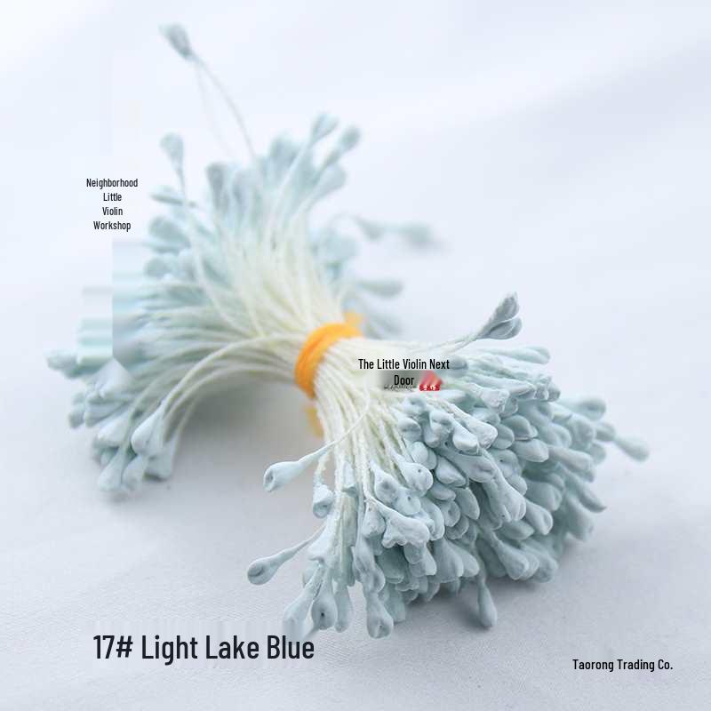 Korean Flat-Head Matte Flower Buds for DIY Hair Accessories