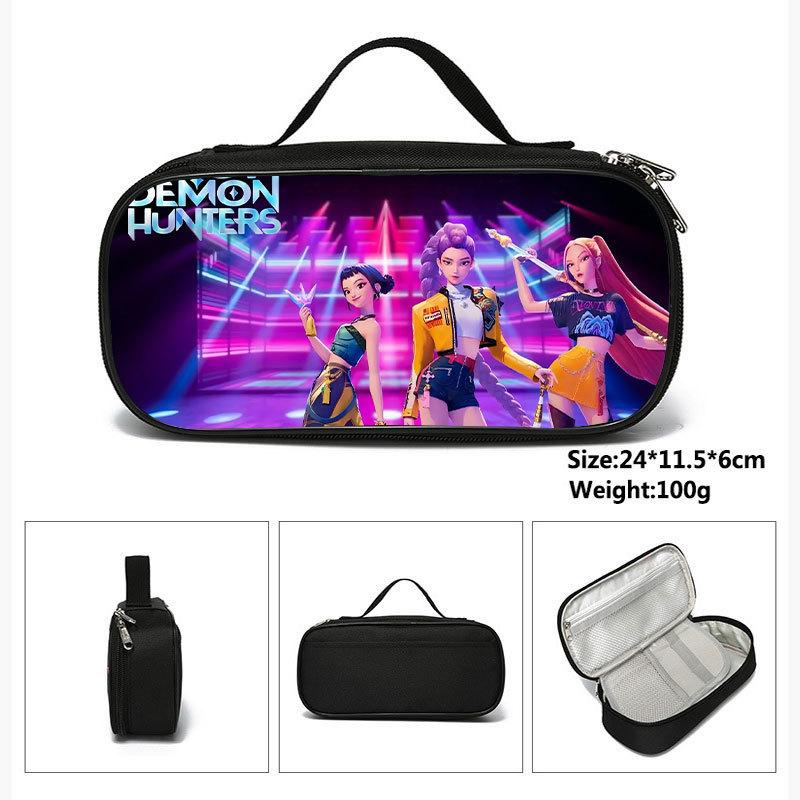 Untrix Kpop Fach Federmäppchen Kpop Hexenjäger Schüler Aufbewahrung Schreibwaren Tasche Bleistift Tasche
