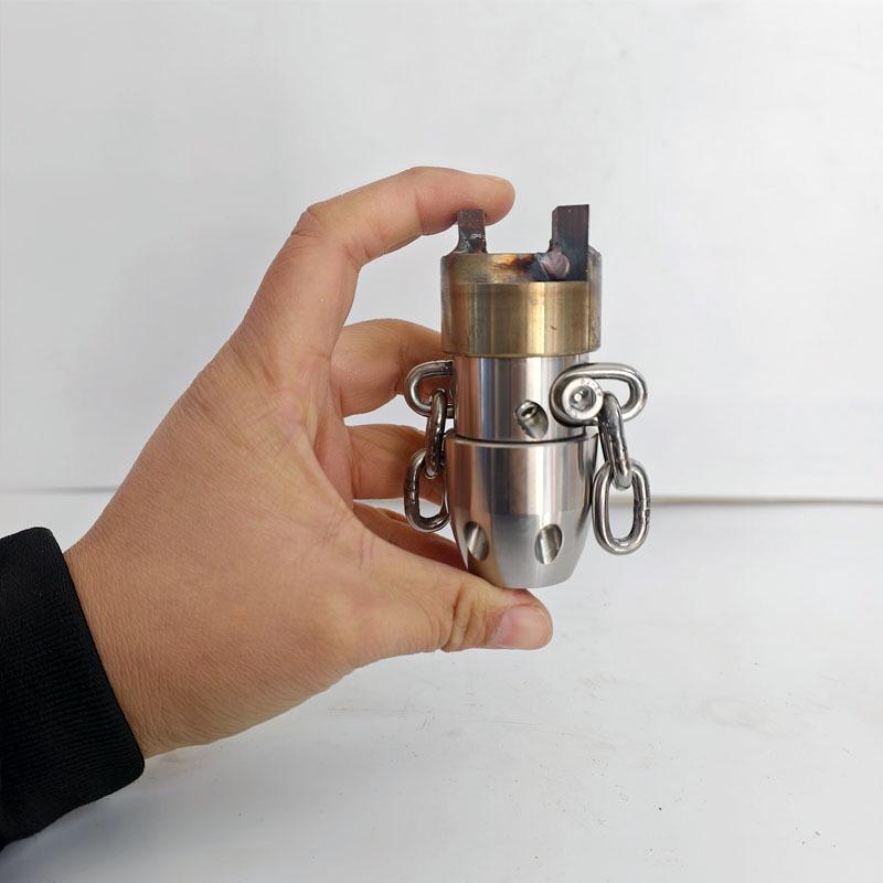 Buse Pagode Rotative en Acier Inoxydable de 0,5 KG pour le Nettoyage des Canalisations et l'Élimination des Taches d'Huile