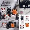 Gotisches Dunkles Plüschtier - Weich, Puppendekoration, Geschenk für Fans