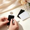 10Pcs Acrylic Earring Display Cards Portable Earring Jewelry Organizer Storage Board for Home Shop Jewelry Display