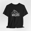 Raised by Wolves Men T Shirts Wolf Shirt Viking Tee Norse Mythology Cotton Tops