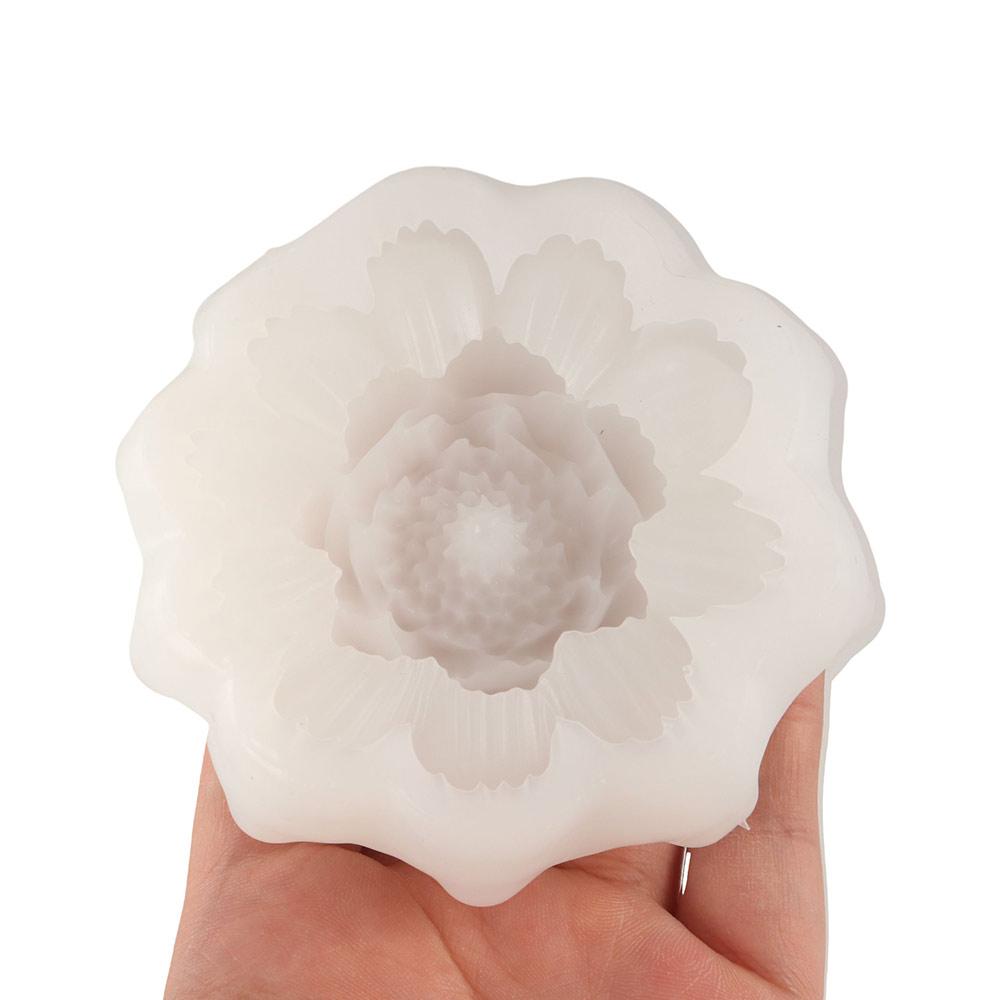 Chinese Style Lotus Mousse Cake Mold Non-stick Pudding Mold  For Jelly Ice Cream