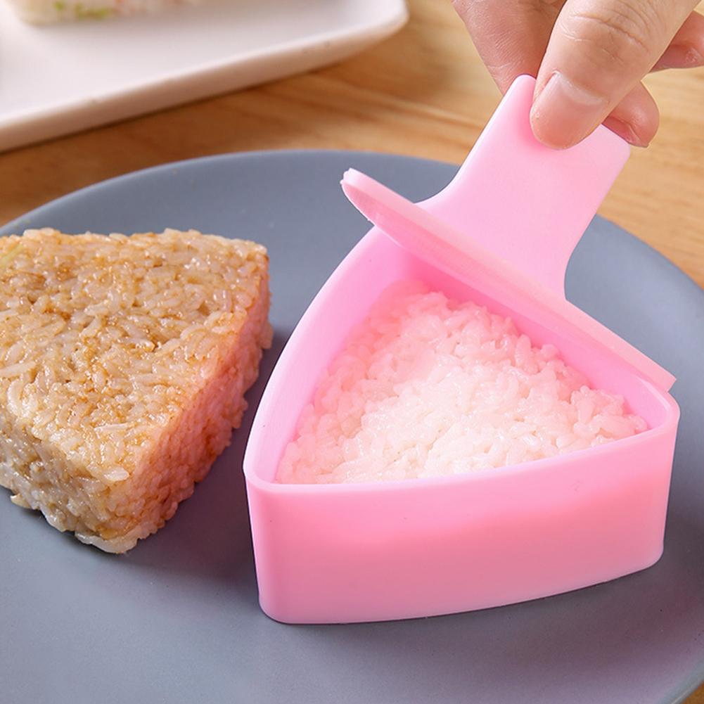 Onigiri Sushi Maker Mold Kit Classic Triangle Rice Ball Mold Maker Sushi Mold Musubi Press Mold For Kid Lunch Bento