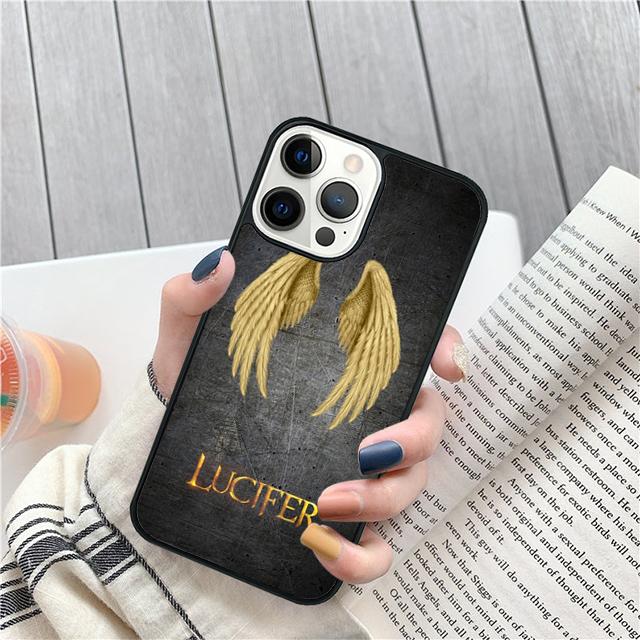Lucifer Morningstar Coque Shell For iPhone 17 Air 15 16 14 13 12 Pro Max 11 Pro Max Plus Phone Case Cover
