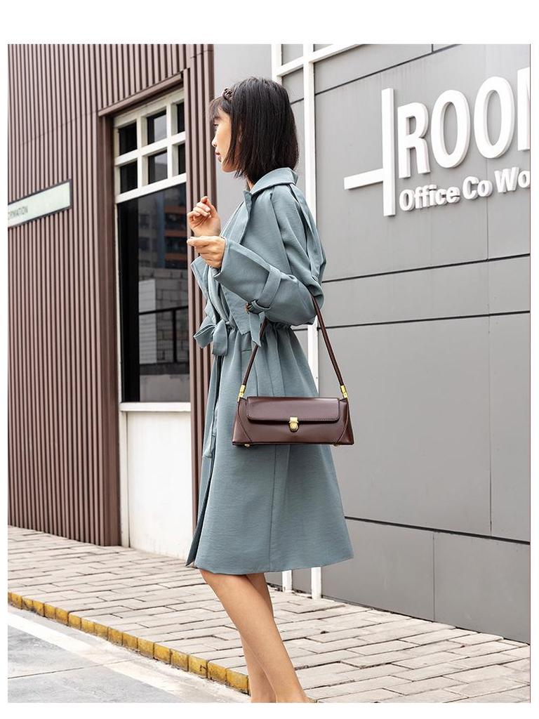 2026 Trendy Women's Large Capacity Baguette Handbag - Chic, Versatile Underarm Style for Commuting