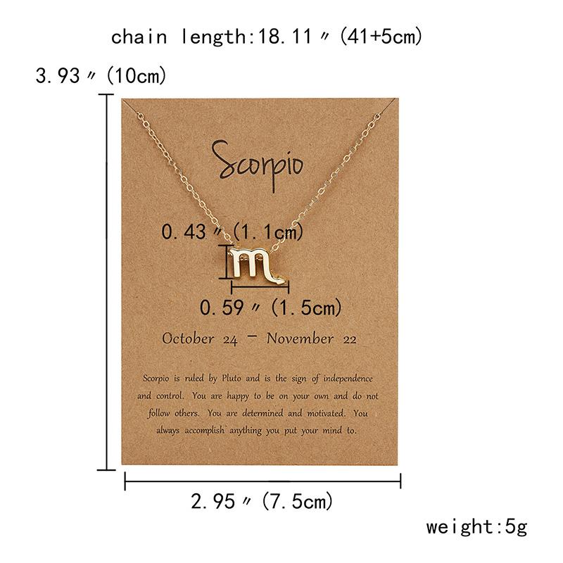 Rinhoo Fashion Sun Necklaces & Pendants Gold Color Alloy Pendant Necklace Wish Card Jewelry For Women Jewelry Birthday Gift