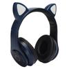 B39 Katzenohrenform Kabelloses Headset Bluetooth Niedlicher Gaming-Kopfhörer für Musik Zuhause Sport Blau