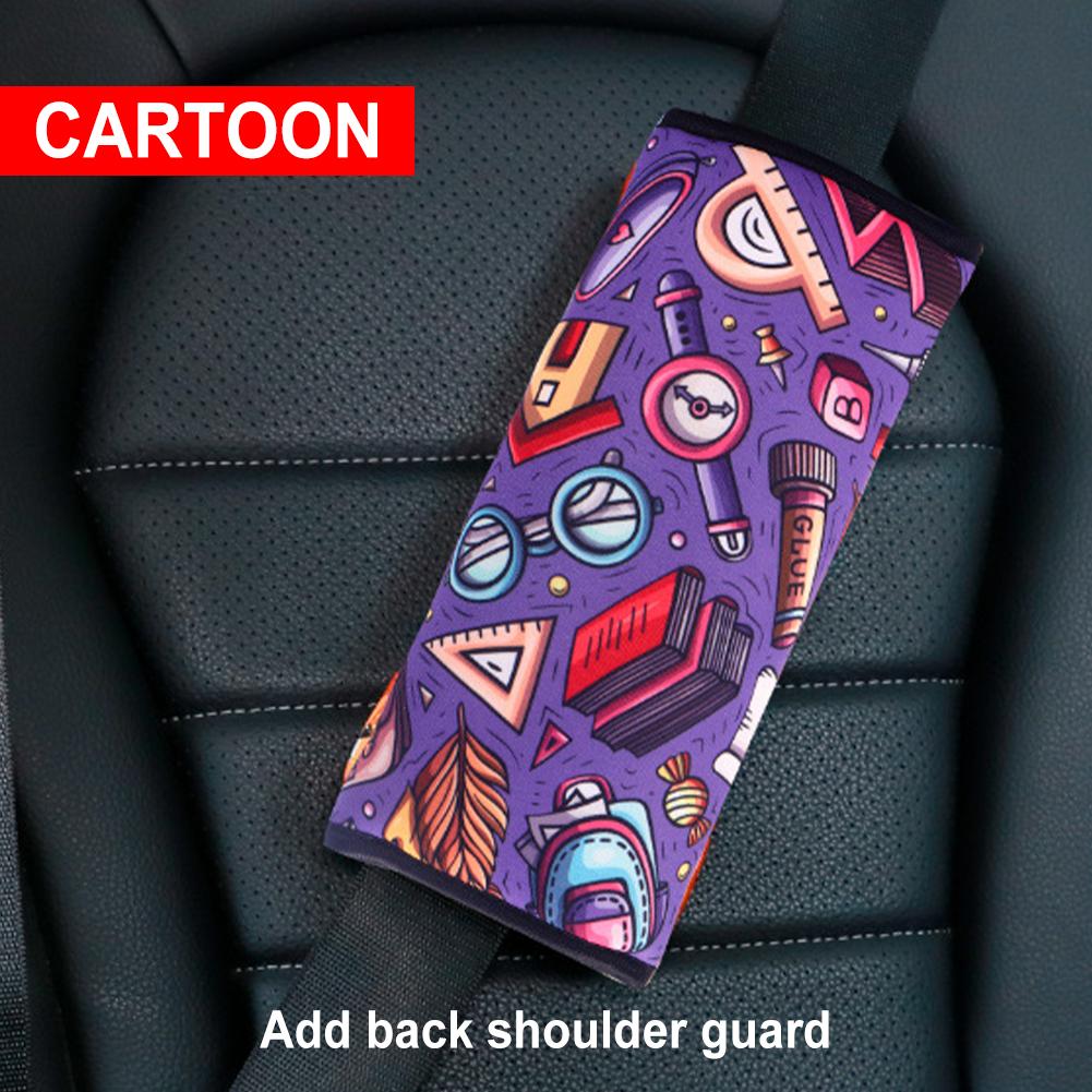 Universal Car Safe Seat Belt Cover Soft Infant Baby Child Seat Head Support Seat Belt Shoulder Cover Playpens Sleep Positioner