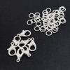 1 Box Lobster Clasp Open Jump Rings for Jewelry Making Bracelets Necklaces Hooks Chain Closure DIY Accessories