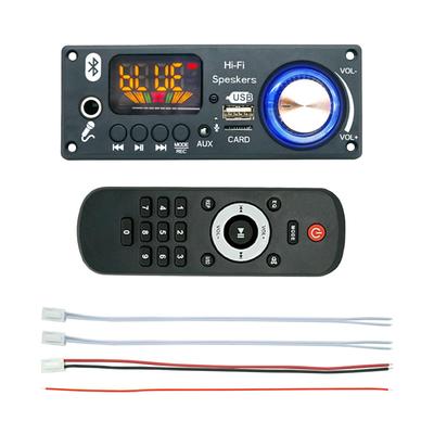 Amplifier Board, MP3 Decode Board, Digital Tube Display, Recording Function, USB Interface, RV Truck, MP3 Player