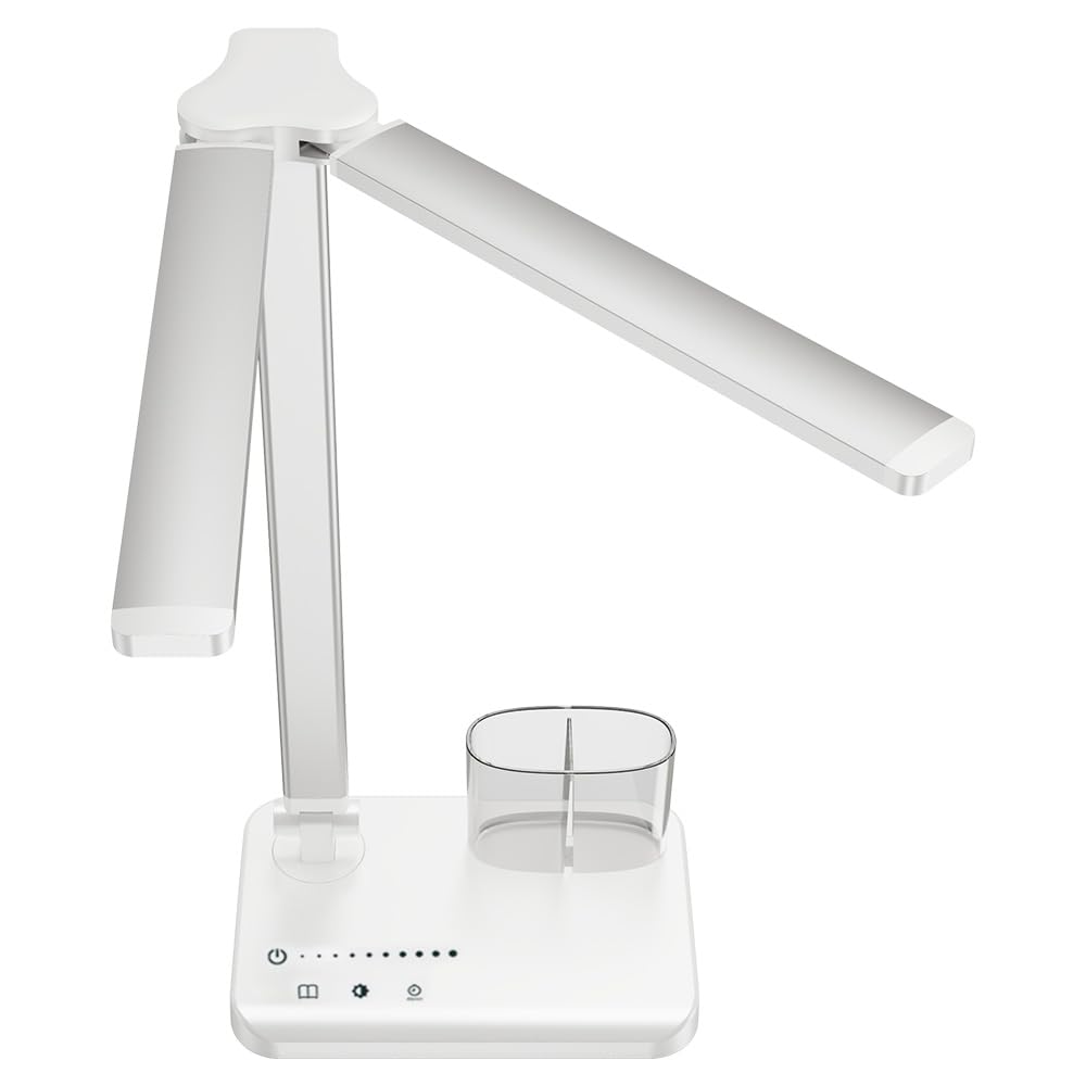 

Glvaner Desk LED Folding Desk LED Desk Stepless Easy on the Touch Includes Pen New Study PC Reading Gift Light, Light, Light, Light, Lamp, Dimming,