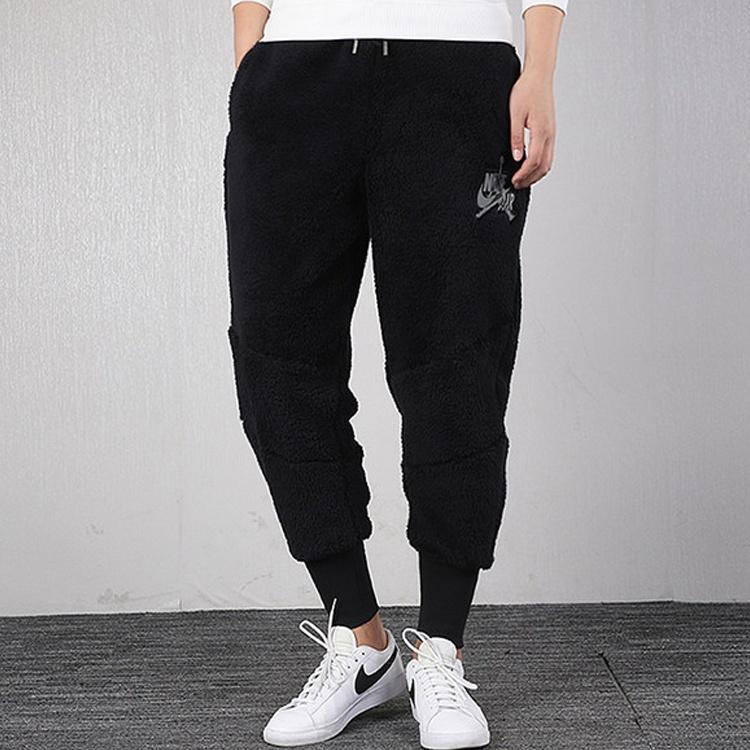 Air Jordan Athleisure Casual Sports Stay Warm Long Pants Black Men's CJ7782-010