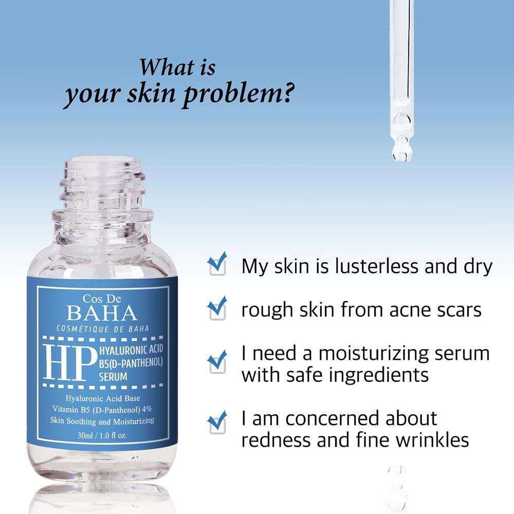 Cos De BAHA HP Panthénol Vitamine B5 Sérum 30ml