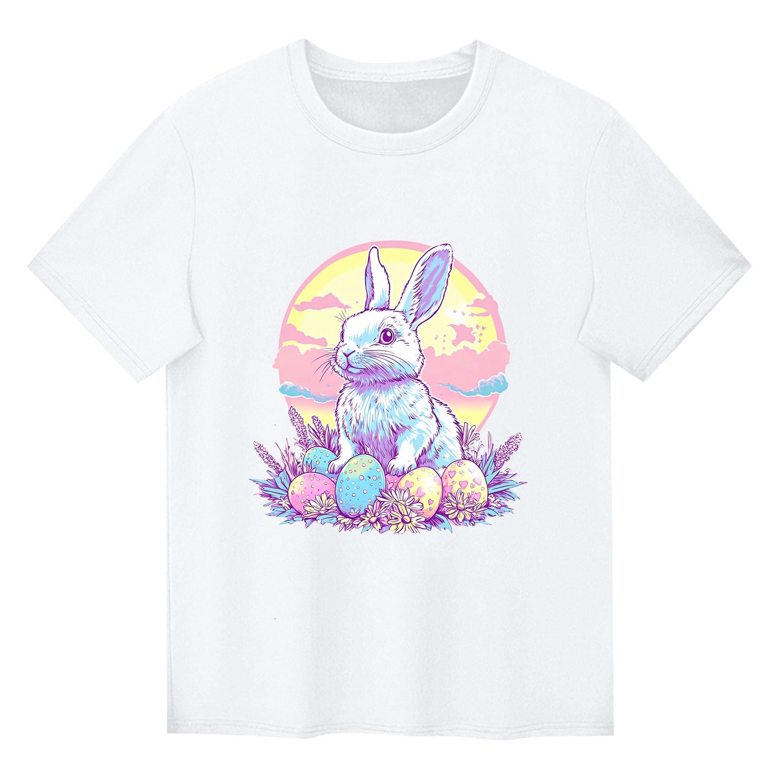 

Детский набивной короткий рукав круглый вырез повседневный удобный свободный легкий топ 120