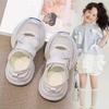 Spring Summer Girls Casual Sports Sandals Soft Sole Comfort White Shoes Kids Breathable Sneakers