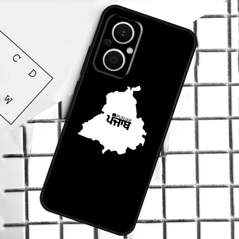 Punjab Map Phone Case For OPPO Reno 7 8 Lite 8T 10 11 12 13 14 Pro 14F OPPO Find X9 X8 X6 X5 Pro Cover