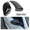 2x Bright Black Side Wing Mirror Cover For Volkswagen VW Golf 6 VI MK6 GTI R20 2010 2011-2013 Side Rear View Mirror Cap Cover