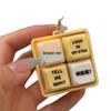Voice-Activated Light-Up Keychain: Fun Office Toy for Stress Relief