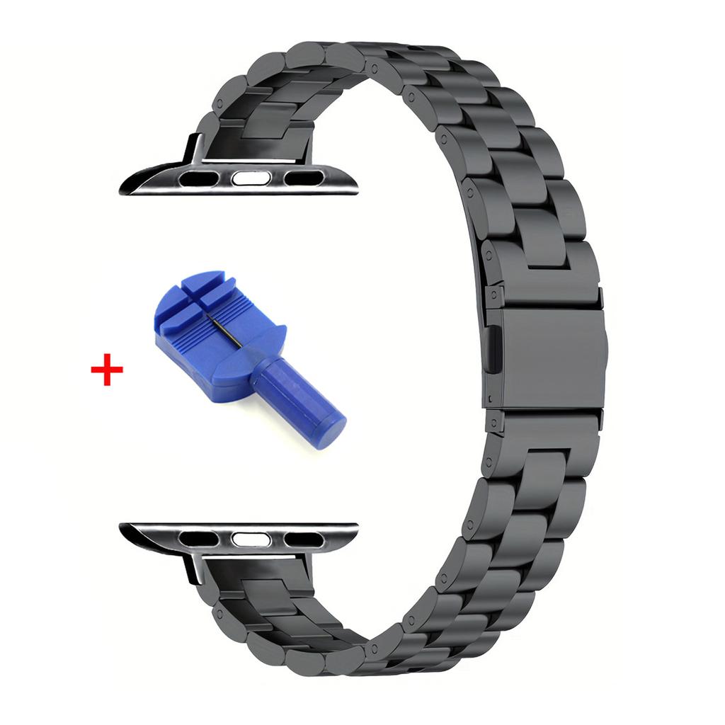 Stainless Steel Strap for Apple Watch Band 38mm 40mm 41mm Watch Strap 42mm 44mm 45mm 49mm Bracelet Sport Metal WatchBand for IWatch 8 7 SE 6 5 4 3 2 1