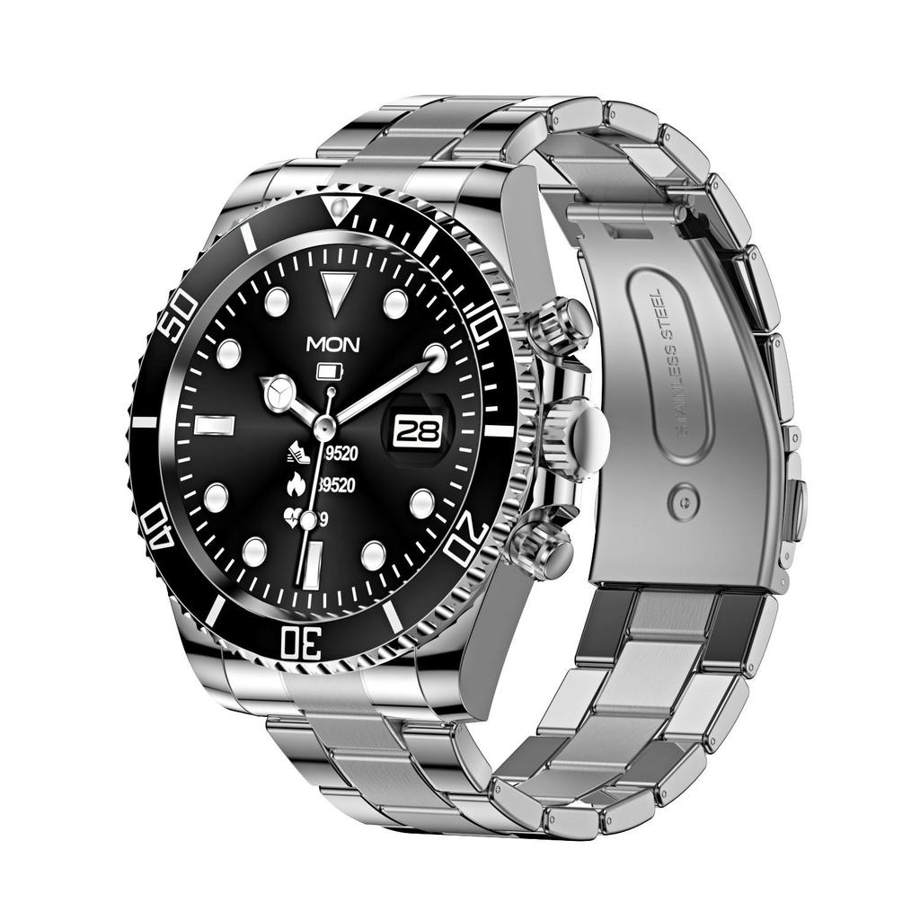 AW12 Stainless Steel Sport Smartwatch with Calling Feature