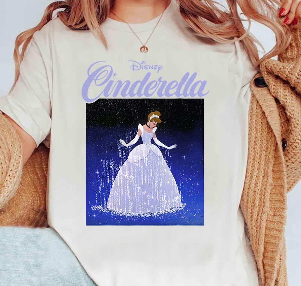 Золушка 70-летие Золушка Платье Постер Comfort Colors Футболка Золушка Бал Платье Рубашка S