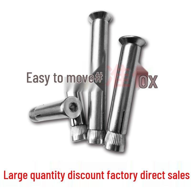 304 Stainless Steel Countersunk Hex Socket Expansion Bolt (M6, M8, M10, M12)
