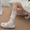Lady Spring and Autumn Lace Lace Breathable Calf Pile Cotton Socks