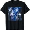 Graphic Moons Opossum Starry Night & Opossums Possum Animals T-Shirt