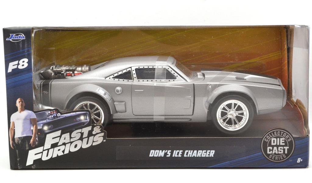 JadaTOYS FAST AND THE FAST 8 Fast and Furious ICE BREAK ICE JadaTOYS Scale Fast and the Ice 98291 124SCALE "THE FURIOUS" "Dom's CHARGER" 124 "The