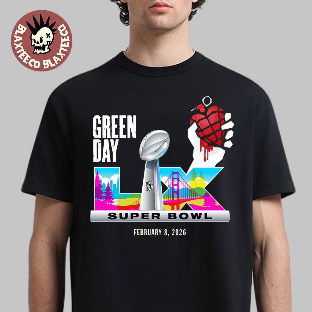 Super Bowl LX 2026 X Bad Bunny X Green Day Opening and Halftime Shows Logo T-Shirt Oversized Y2k Men Women Streetwear Clothing