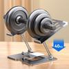 Double Use Portable Aluminum Laptops Risers Stand With Ventilated Base And AntiSlip Pad Fit For 10-17.3Inch Computers
