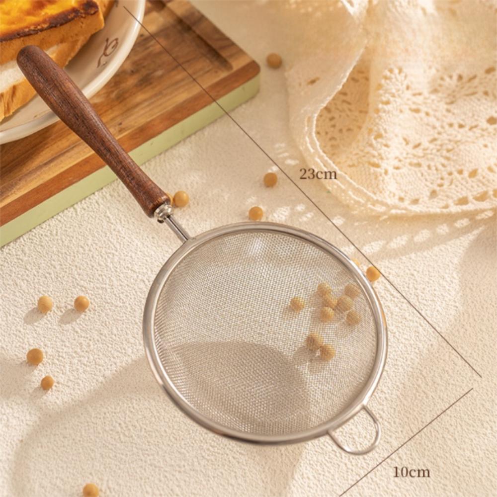 New Stainless Steel Matcha Sifter Very Fine Mesh Rust-Proof Tea Strainer Easy to Clean Small Food Sifters for Kitchen