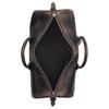Coach Compass 45 Zipper Closure Detachable Shoulder Strap Leather Tote Bag Large Unisex Tote Bag Dark-Brown CES35-Y4B