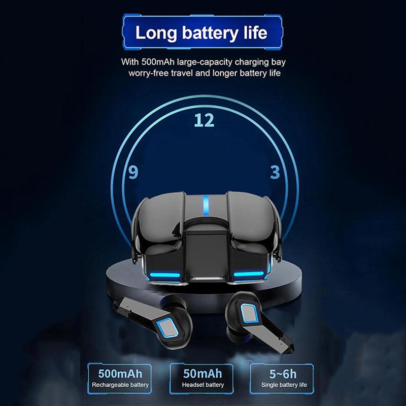 Gaming Drahtlose Ohrhörer Geringe Latenz Professioneller Gamer Bluetooth Kopfhörer Mit Mikrofon Stereo HiFi Headset