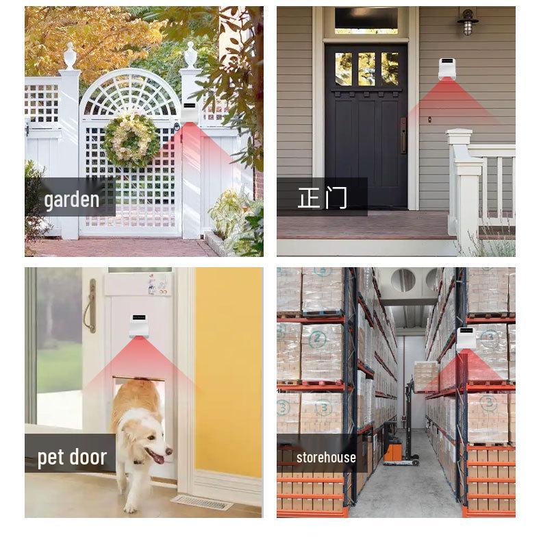Chenji Welcome Doorbell: Visitor Sensor & Voice Broadcaster