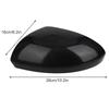 Rearview Mirror Cover Cap For Renault Clio  MK5      2024 2025 Black /White Door Wing Rear View Mirror Cover