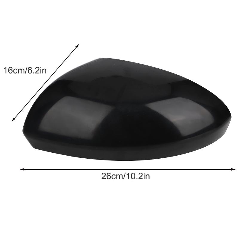 Rearview Mirror Cover Cap For Renault Clio  MK5      2024 2025 Black /White Door Wing Rear View Mirror Cover