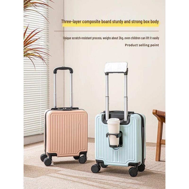 HANDUNYOU 14-inch Carry-on Travel Suitcase