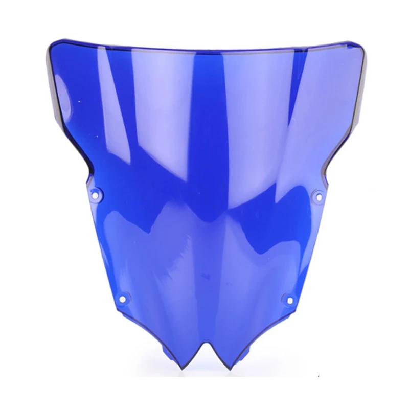 Motorcycle Wind Deflector For Yamaha YZFR6 YZF600 2008 - 2016 Screen Double Bubble Windshield Protector Windscreen 12 2013 14 15
