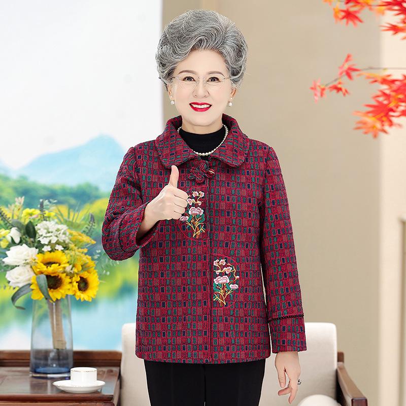 Lapel jacket year-old women's small men's tops 0 old women's spring clothes