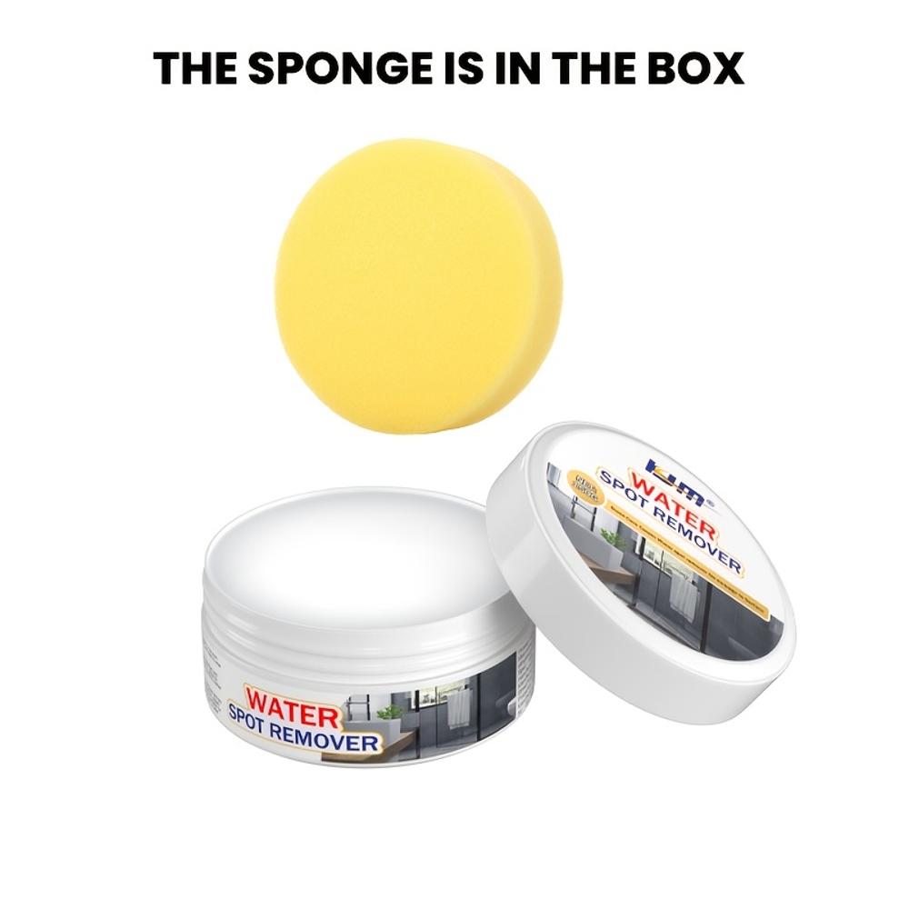 

KJM Средство для удаления водяных пятен - Многоцелевая полироль для стекла для душа, ванны и нержавеющей стали - Удаляет пятна от жесткой воды, пыль,