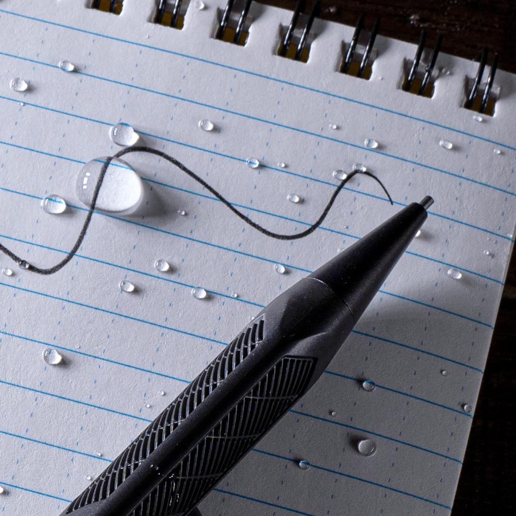 Rite in the Rain Waterproof Mechanical Black Dark 12 Refills Pencil, Barrel, 1.3mm Lead, (No. BK15)