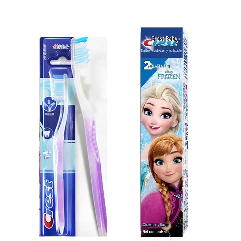 Crest Kids Frozen Toothbrush & Toothpaste Combo