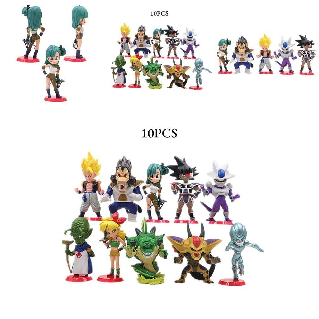 Dragon Ball Anime Character Model Toys High-quality Plastic Material