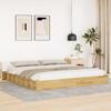 VidaXL Bed Frames Without Mattress 200 X 200 Cm Solid Oak Wood 3324127