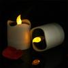New Romantic Flickering Solar Flameless LED Candle Lights - Tea Lights Simulation for Outdoor Wedding Party Decor - Garden Ambia