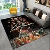 classic The Walking Dead Rick Daryl Horror TV Carpet Rug for Bedroom Living Room Sofa Doormat Home Decor,Kid Area Rug Non-slip